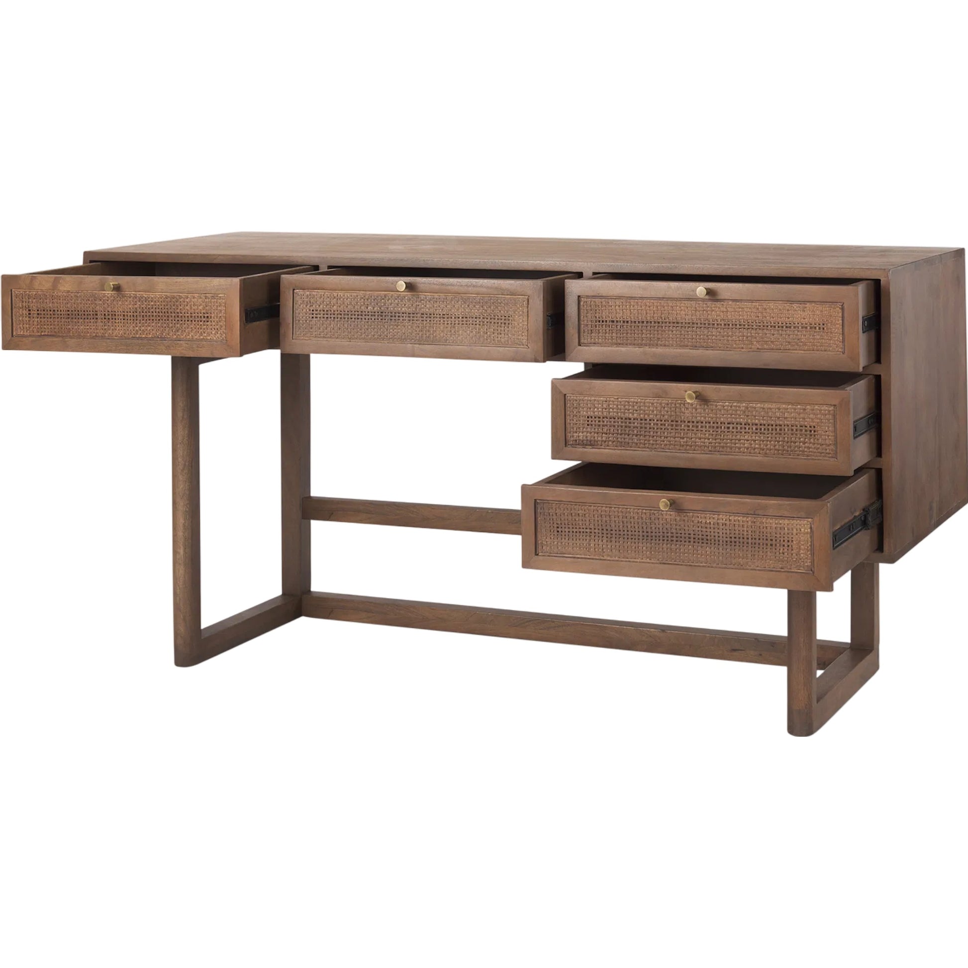 Grier Office Desk by Mercana. Made from solid wood in a unique style.