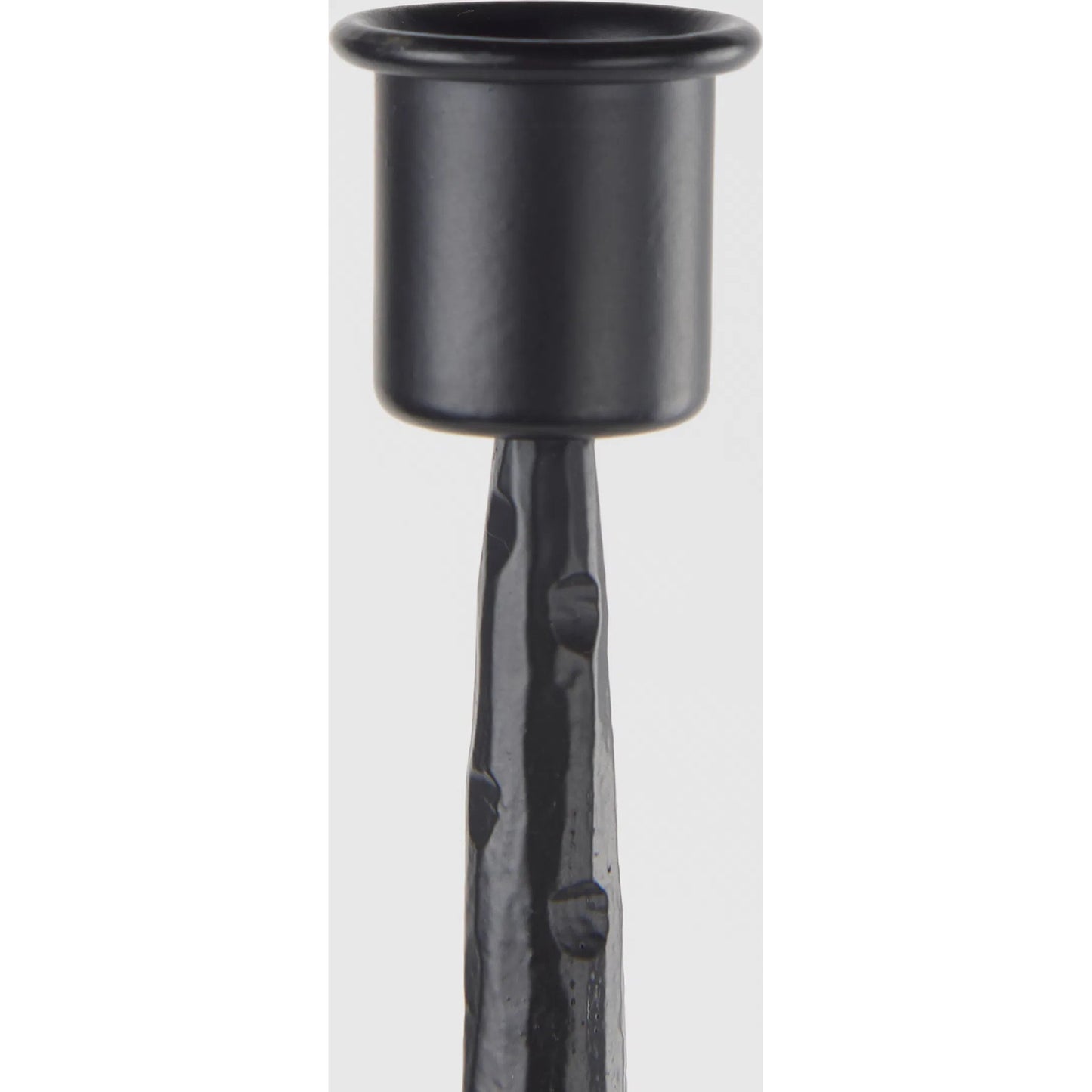 082 SI-2369831 | Closeup | Porter Iron Candle Holder by Mercana. Made from metal in a traditional style.