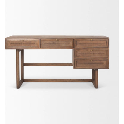 Grier Office Desk by Mercana. Made from solid wood in a unique style.