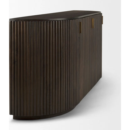 Terra Sideboard by Mercana. Made from solid wood in a traditional style.