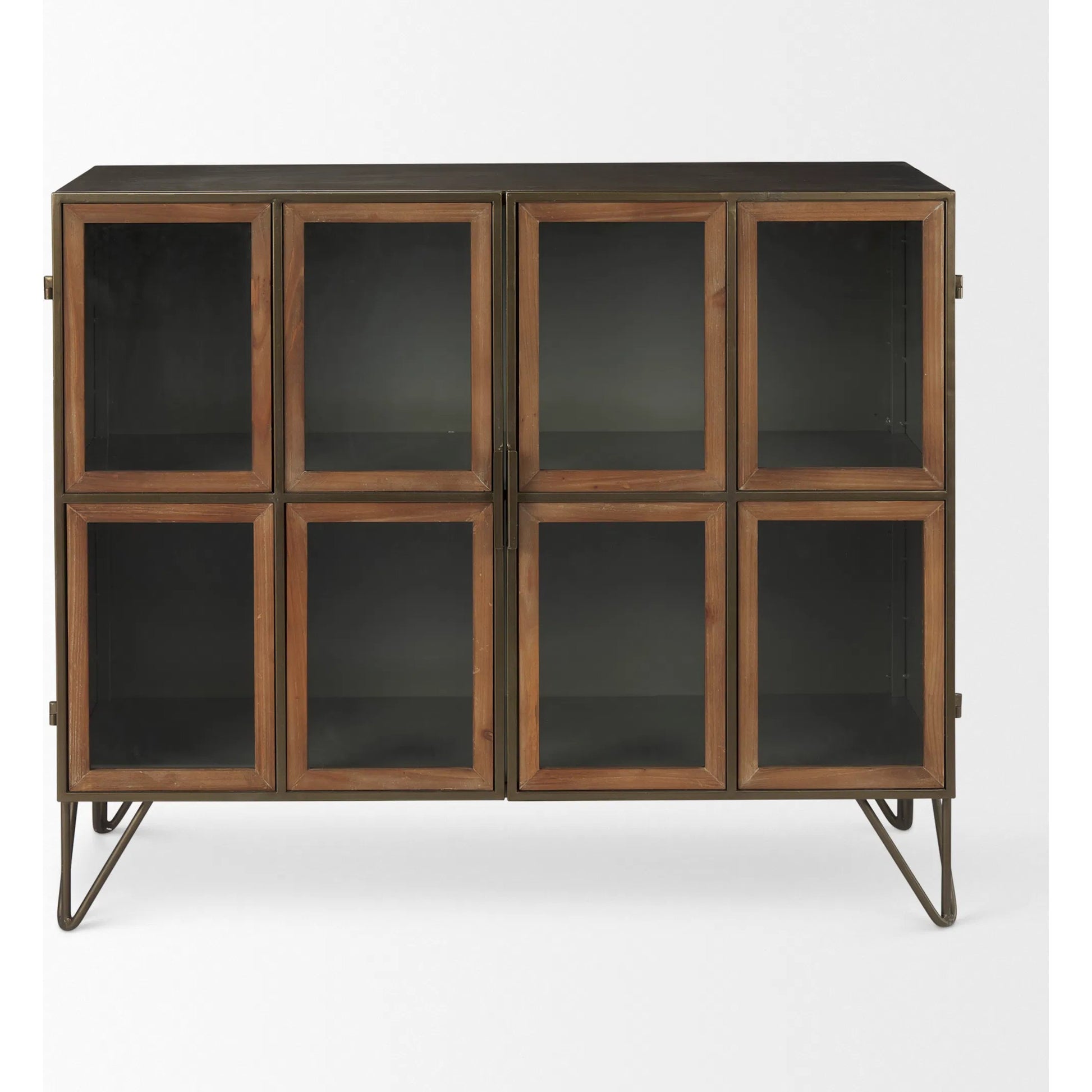 Pandora Accent Cabinet by Mercana in brown. Made from iron in a unique style.