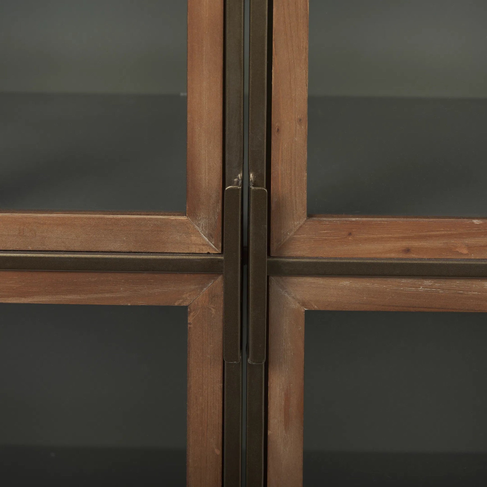 Pandora Accent Cabinet by Mercana in brown. Made from iron in a unique style.