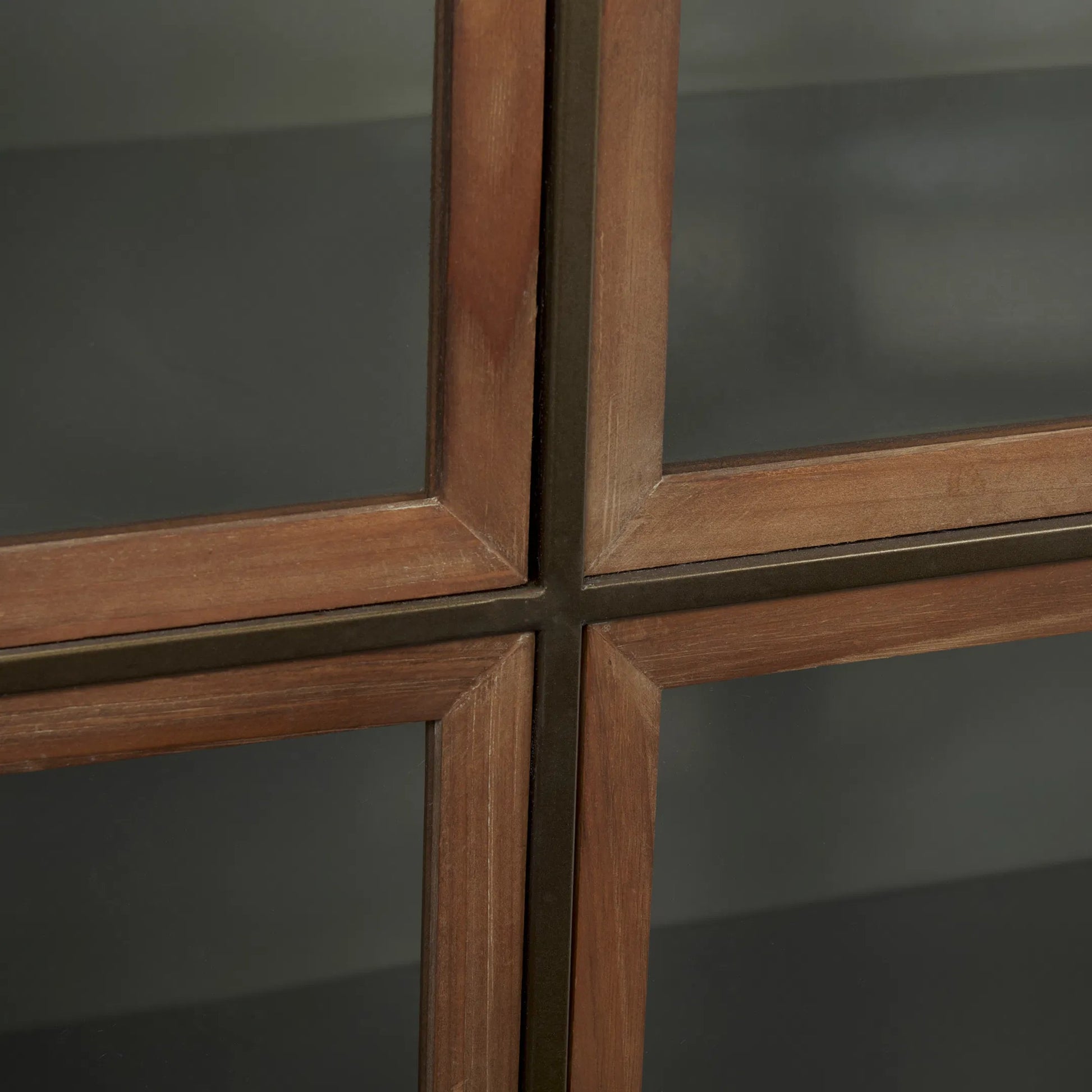 Pandora Accent Cabinet by Mercana in brown. Made from iron in a unique style.