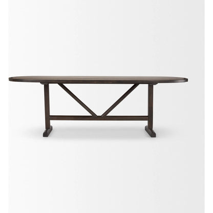 Viktor Dining Table by Mercana. Made from solid wood in a unique style.
