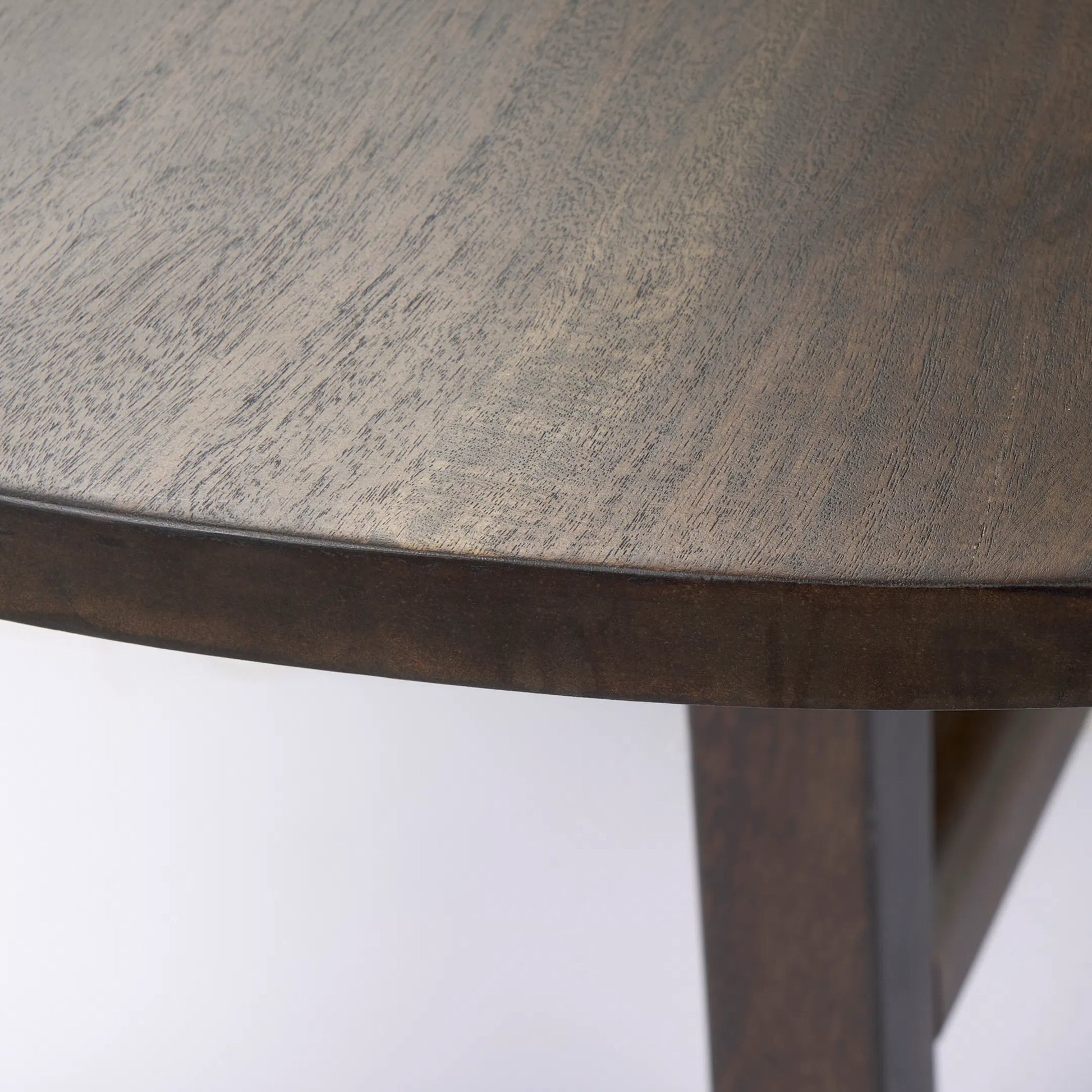 Viktor Dining Table by Mercana in light brown. Made from solid wood in a transitional style.
