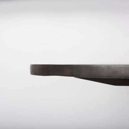 Viktor Dining Table by Mercana in light brown. Made from solid wood in a transitional style.