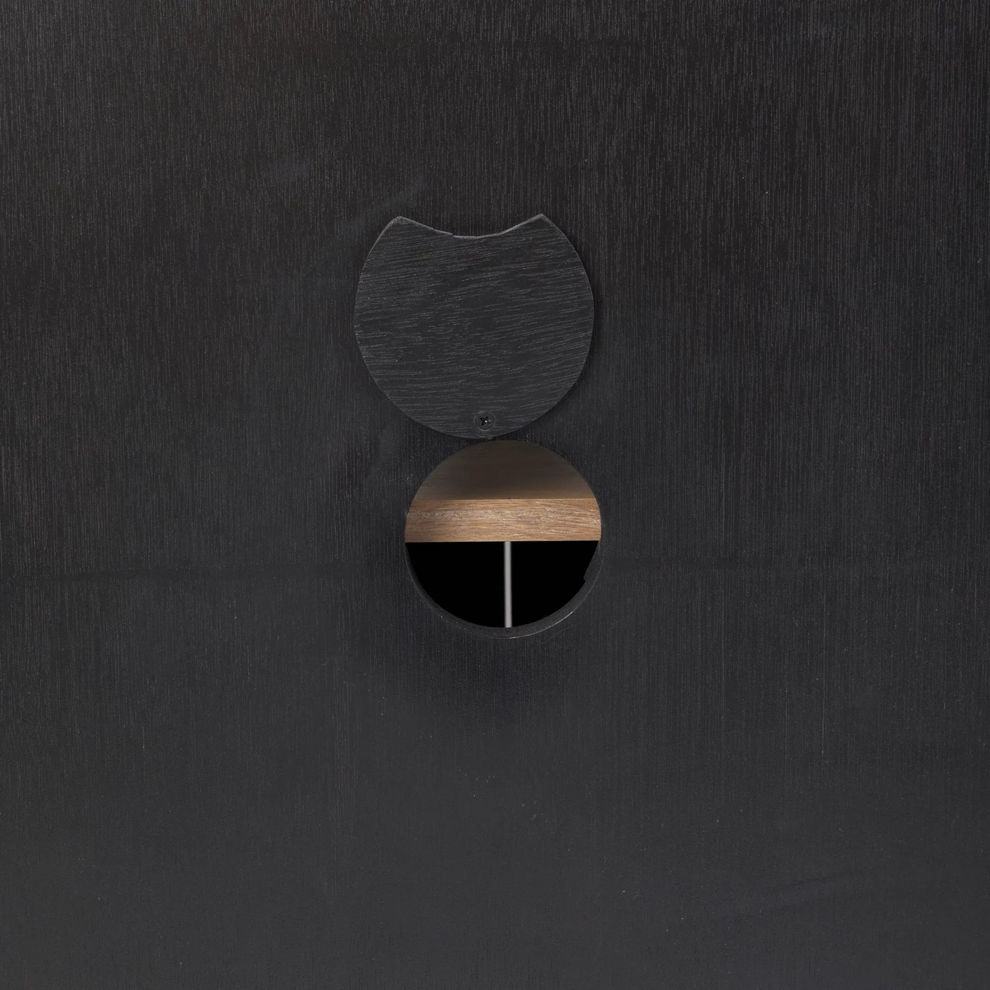 Sloan Sideboard by Mercana in black. Made from iron in a unique style.