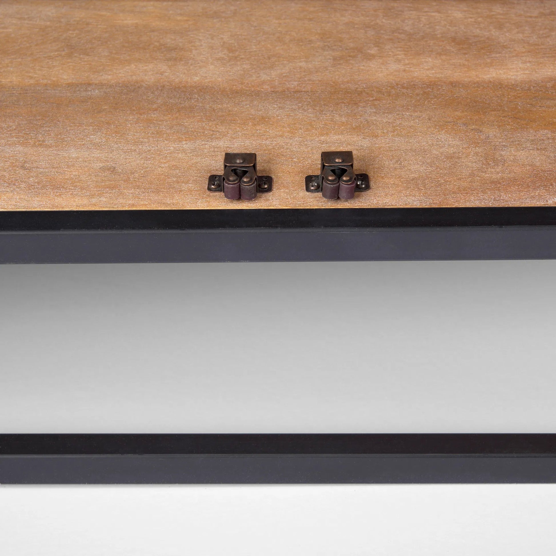 Sloan Sideboard by Mercana in black. Made from iron in a unique style.