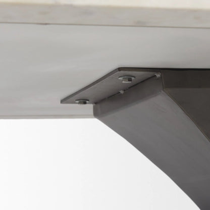 Maxton Dining Table by Mercana. Made from metal in a modern style.