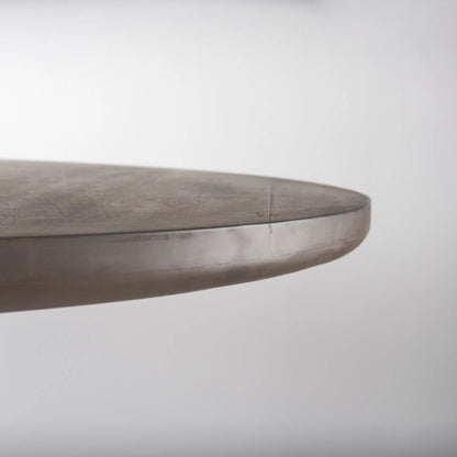 Terra Round Dining Table by Mercana. Made from solid wood in a traditional style.