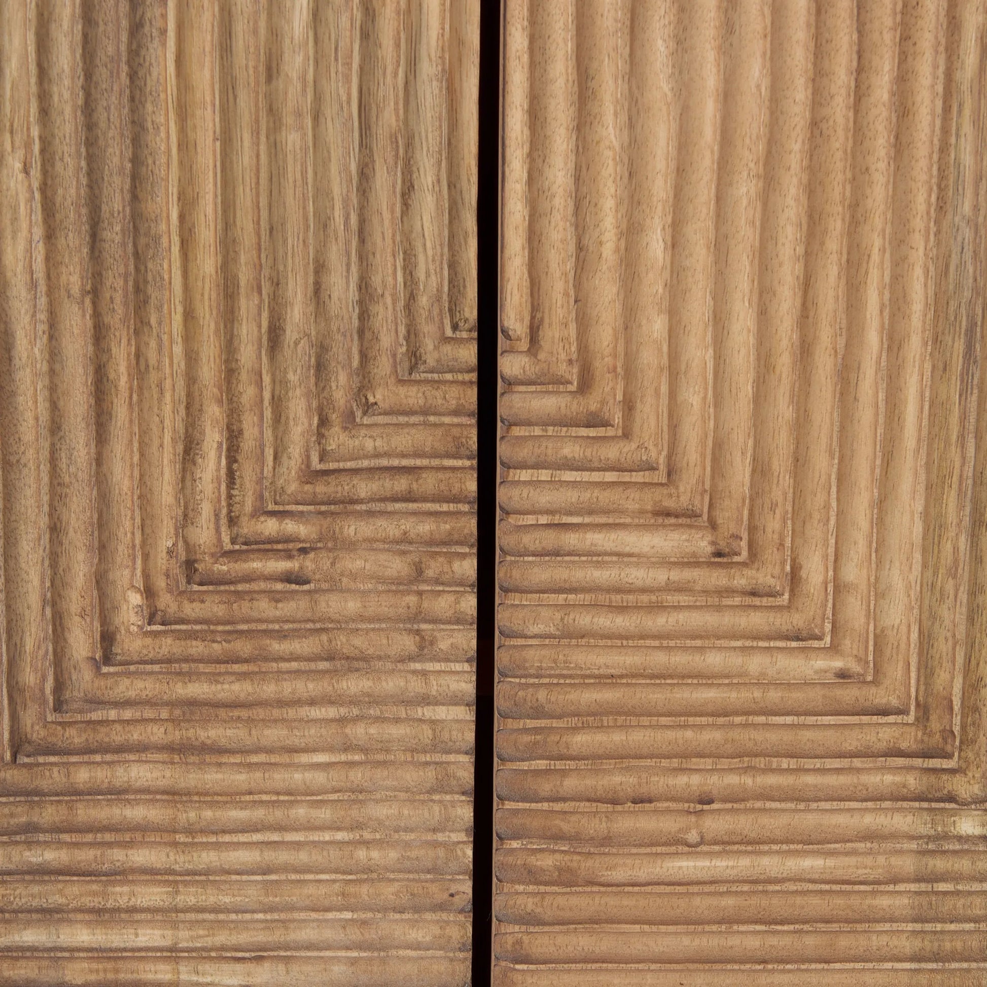 Cairo Accent Cabinet by Mercana in brown. Made from solid wood in a unique style.
