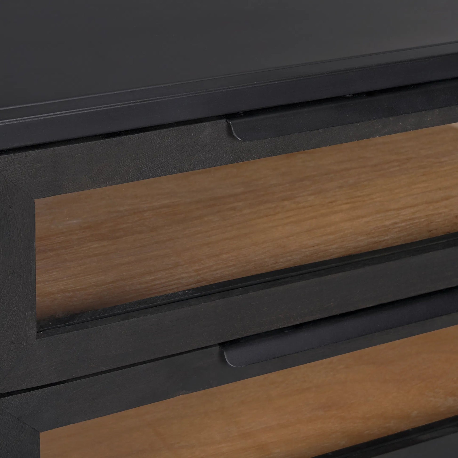 Sloan Side Table by Mercana in black. Made from metal in a unique style.