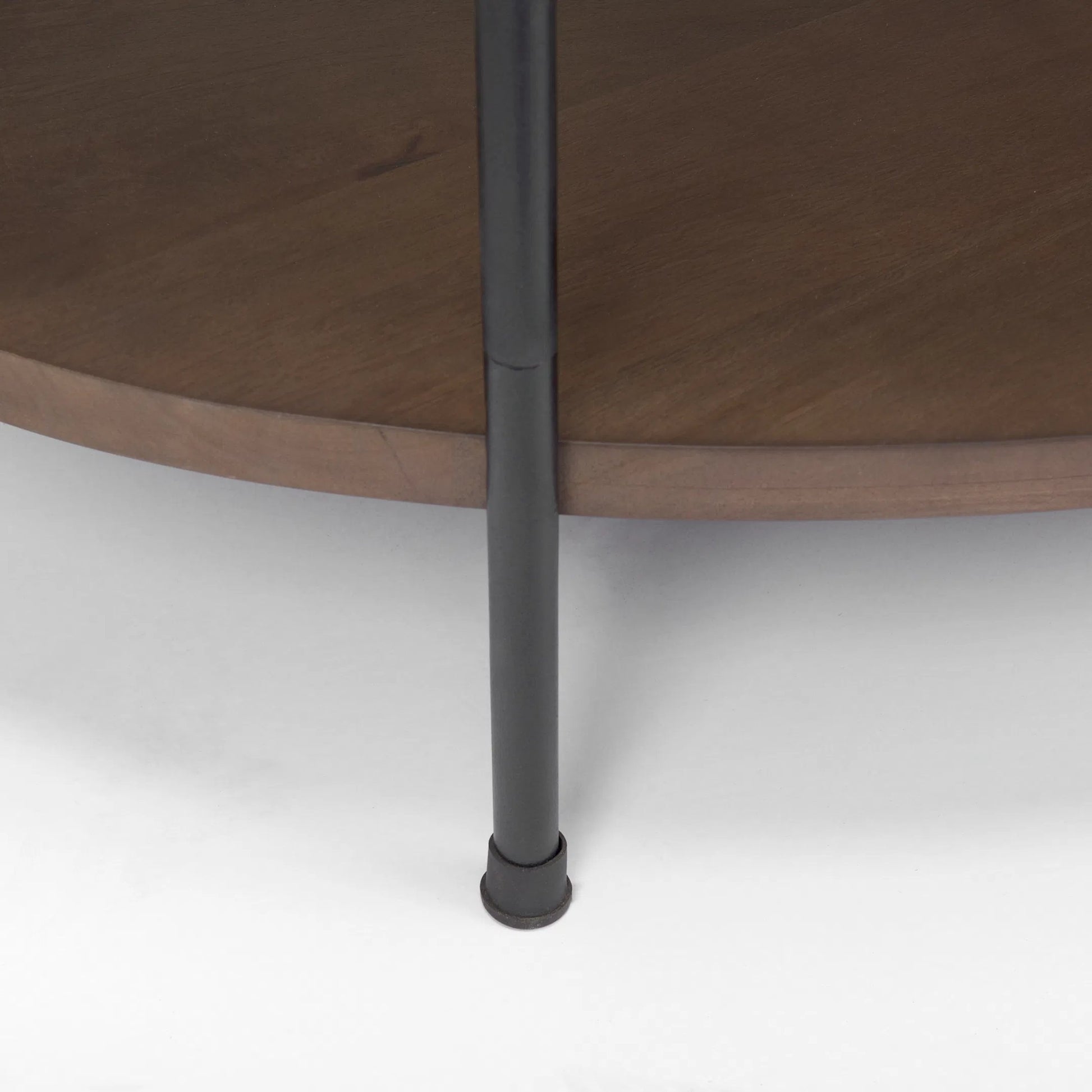 Larkin Oval Coffee Table by Mercana. Made from solid wood in a transitional style.