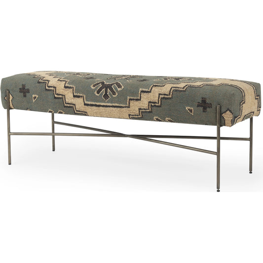 Avery Bench by Mercana in natural. Made from unique in a eclectic & global style.