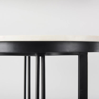 Tanner Bistro Table by Mercana. Made from metal in a transitional style.
