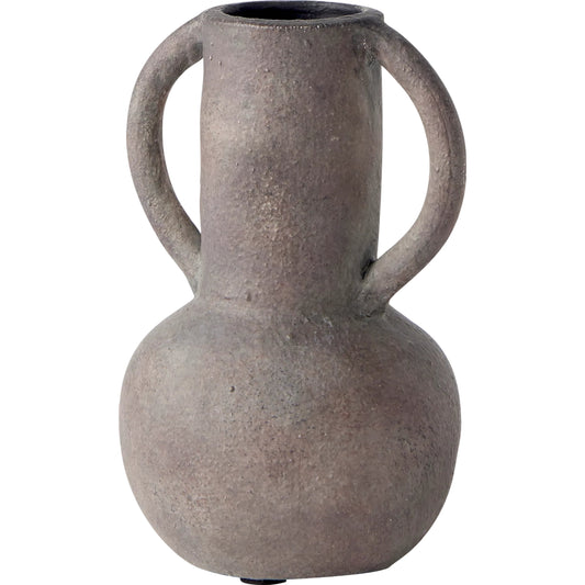 Armani Vase by Mercana in brown, gray. Made from ceramic in a unique style.