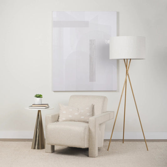 Sovereign Accent Chair by Mercana. Made from fabric in a unique style.