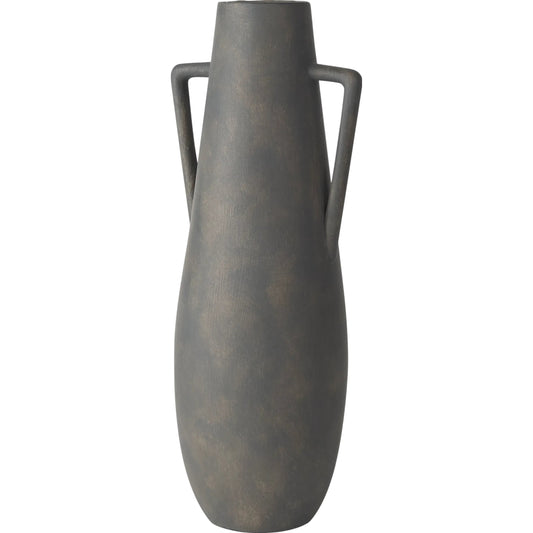 Kilian Vase by Mercana in brown, gray. Made from ceramic in a modern style.