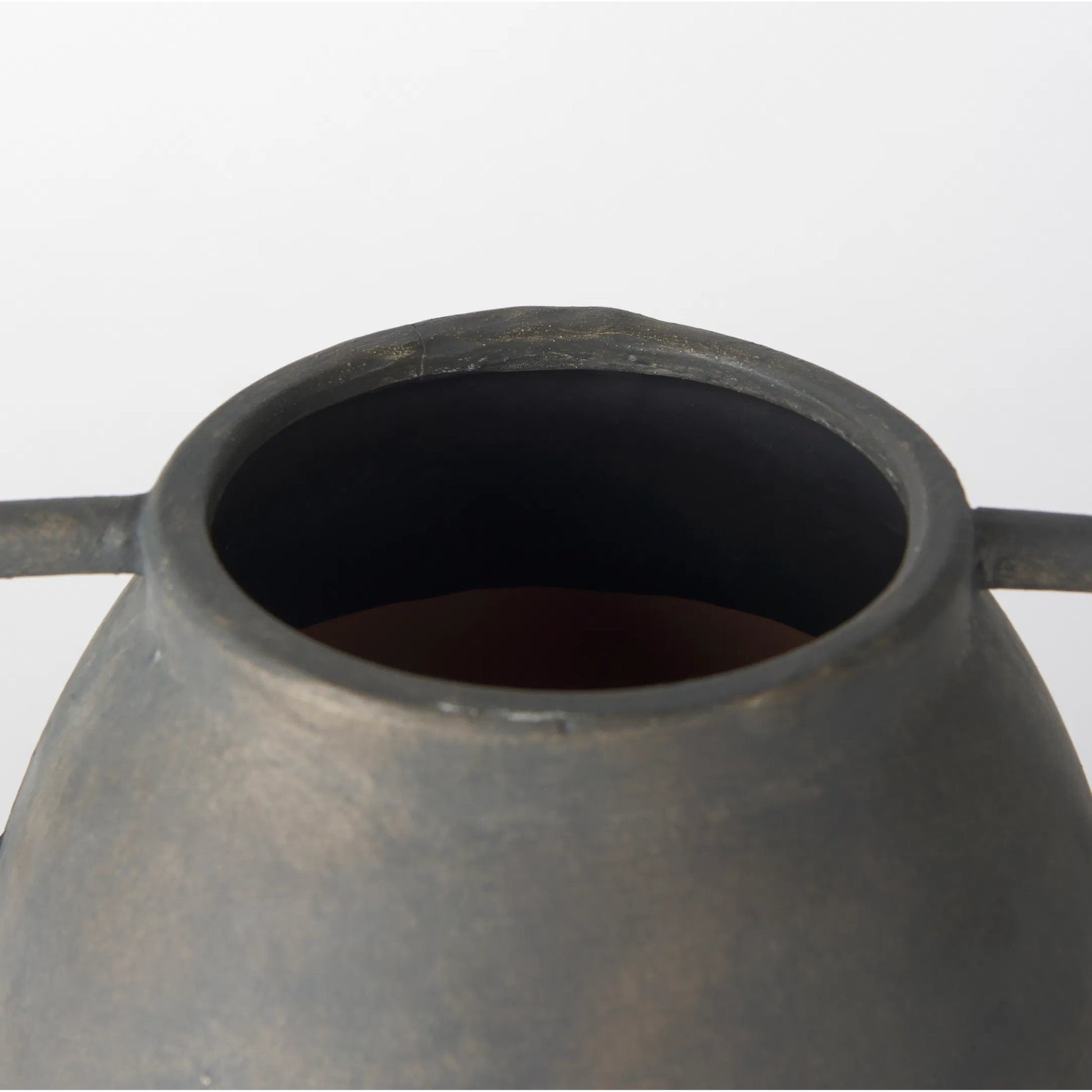 Kilian Vase by Mercana in brown, gray. Made from ceramic in a unique style.