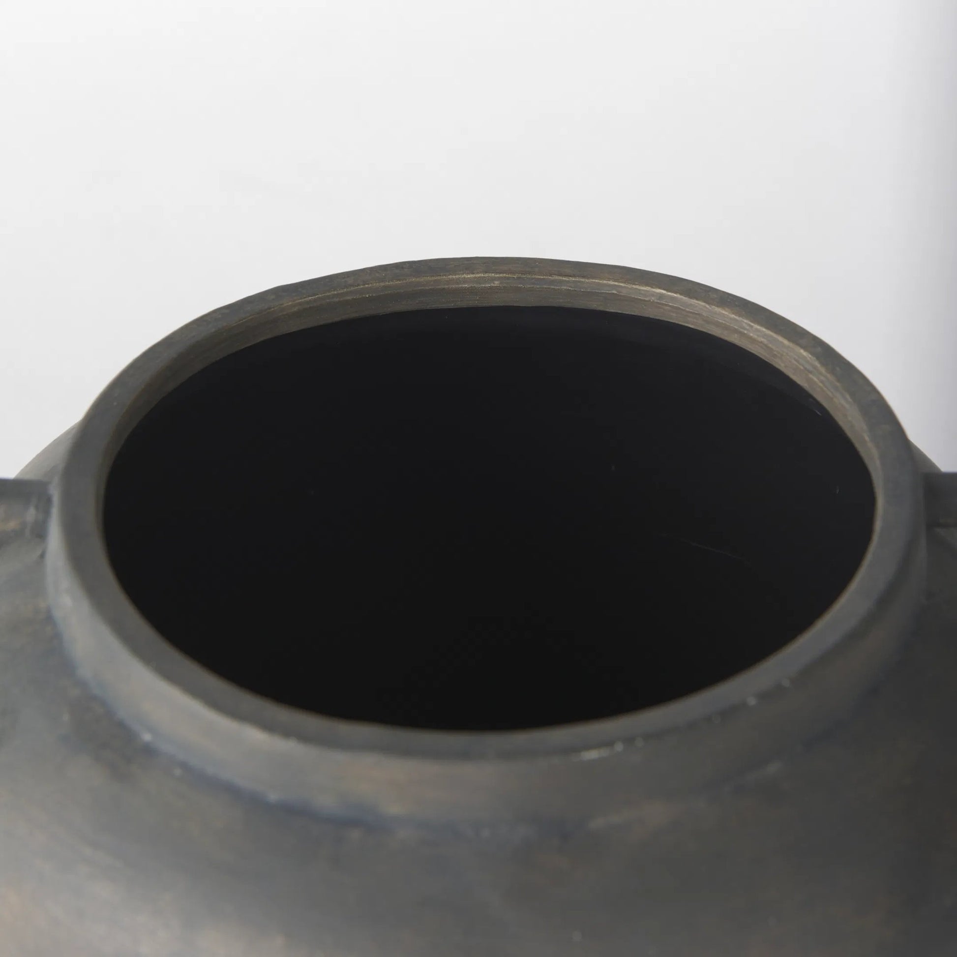 Kilian Vase by Mercana in brown, gray. Made from ceramic in a unique style.