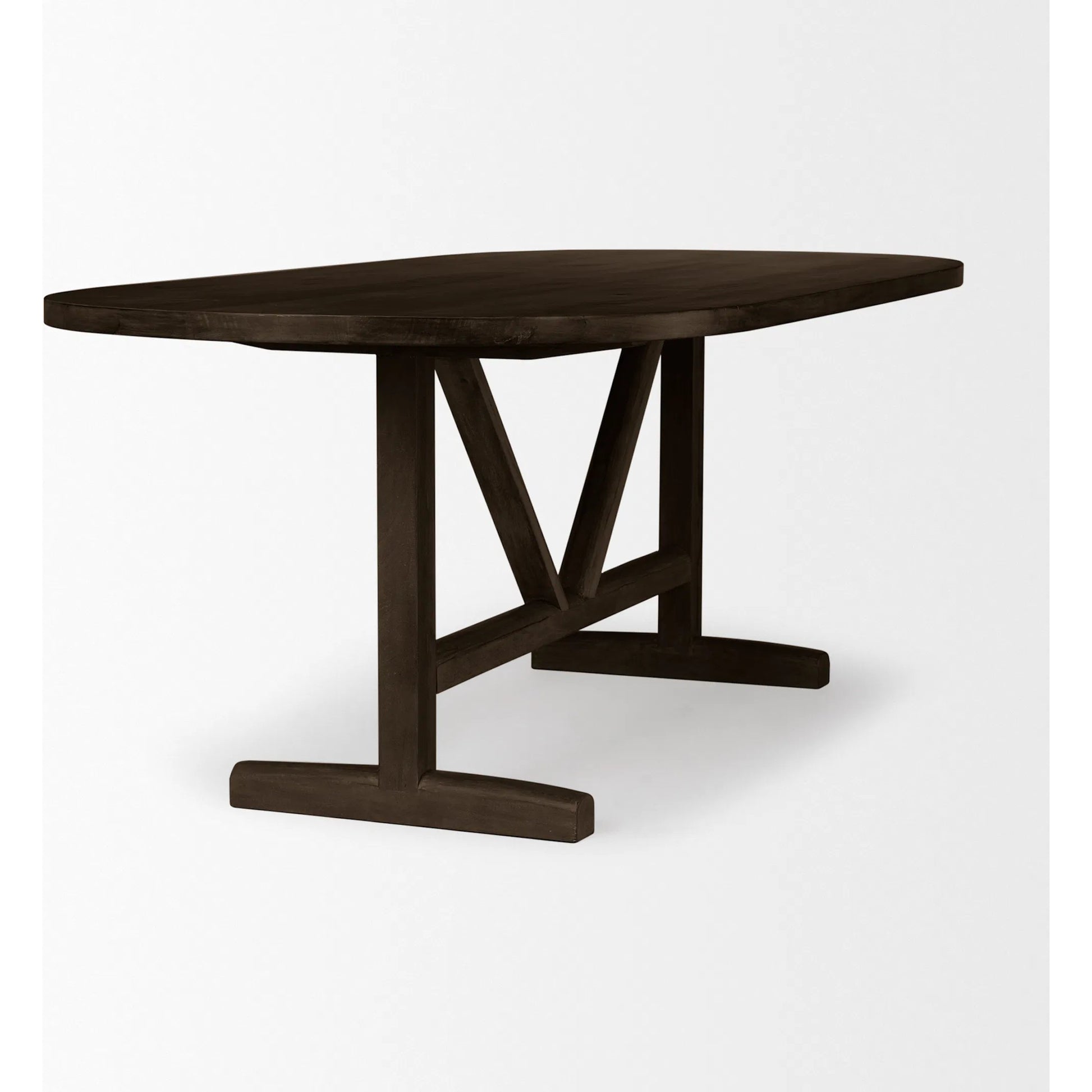 Viktor Dining Table by Mercana. Made from solid wood in a unique style.