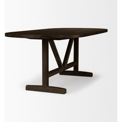 Viktor Dining Table by Mercana. Made from solid wood in a unique style.