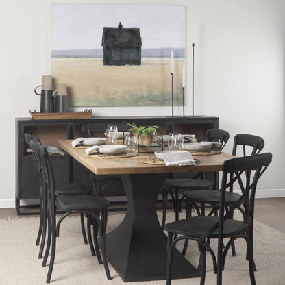 Maxton Dining Table by Mercana. Made from metal in a modern style.