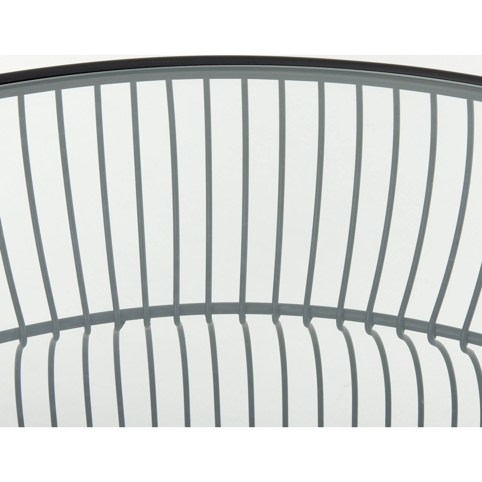 Shani Coffee Table by Mercana in black. Made from metal in a unique style.