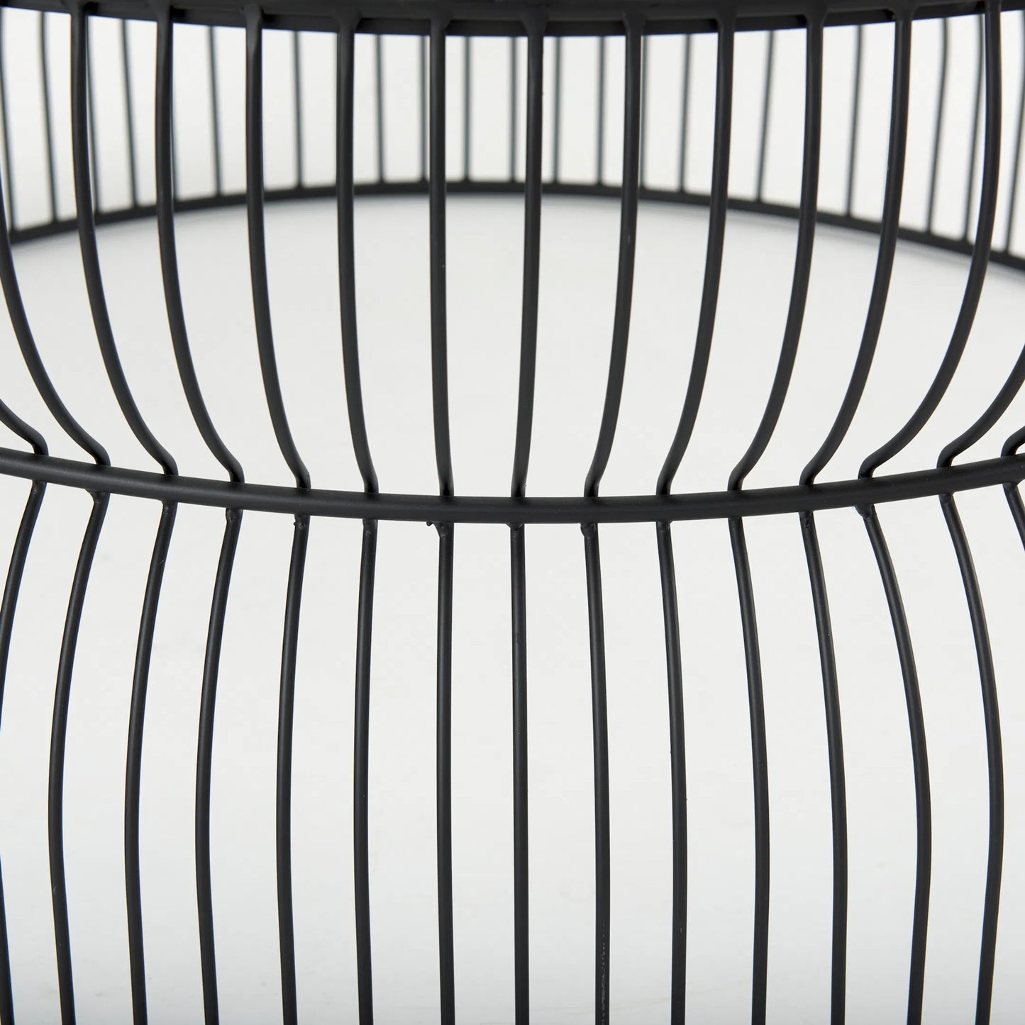 006 SI-2369996 | Closeup | Shani Coffee Table by Mercana in black. Made from metal in a unique style.