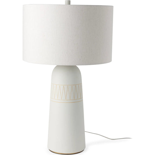 Javier Table Lamp by Mercana. Made from ceramic in a modern style.