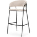 Carolyn Upholstered Seat Bar Stool by Mercana. Made from metal in a transitional style.