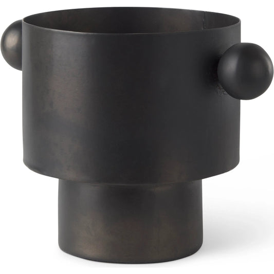 Juno Iron Vase by Mercana. Made from metal in a unique style.