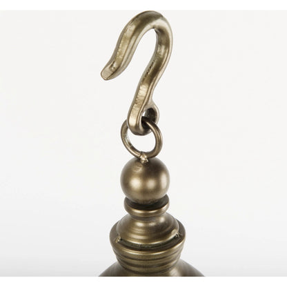 Gerson I Cage-Style Candle Holder Lantern by Mercana. Made from iron, brass in a modern style.