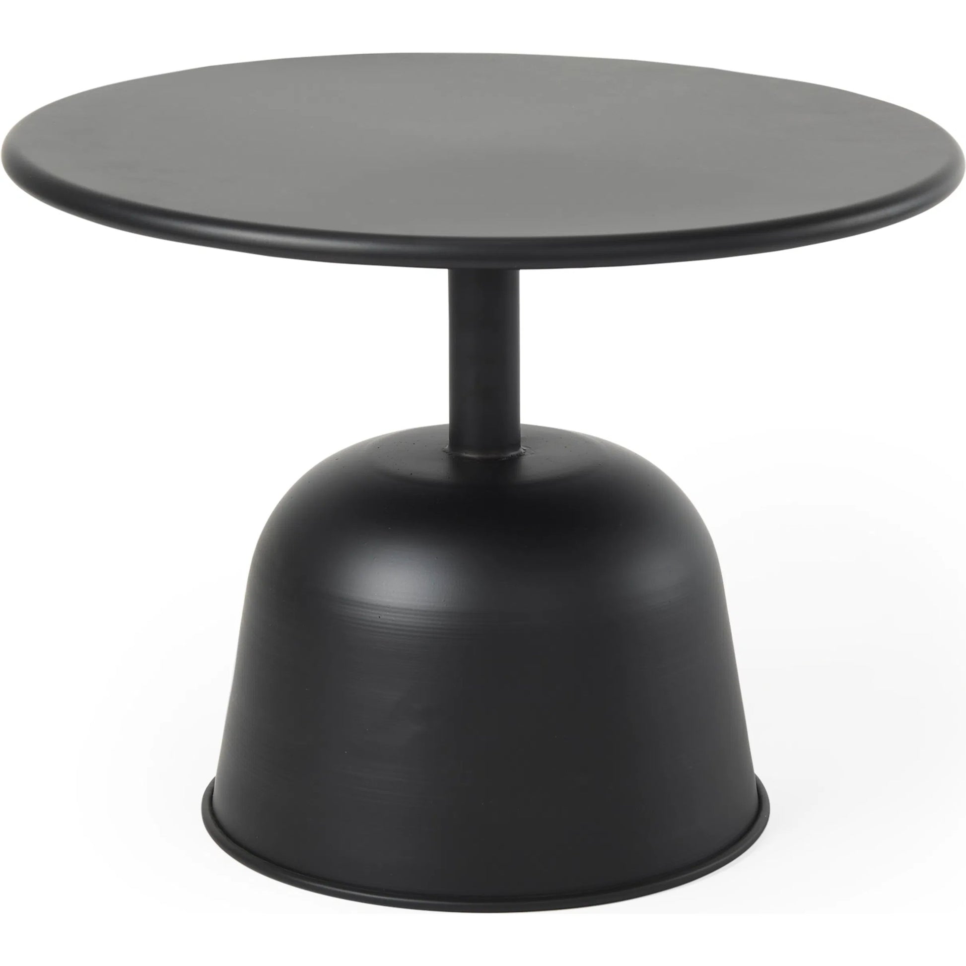 Talulla Accent Table by Mercana in black. Made from metal in a modern style.