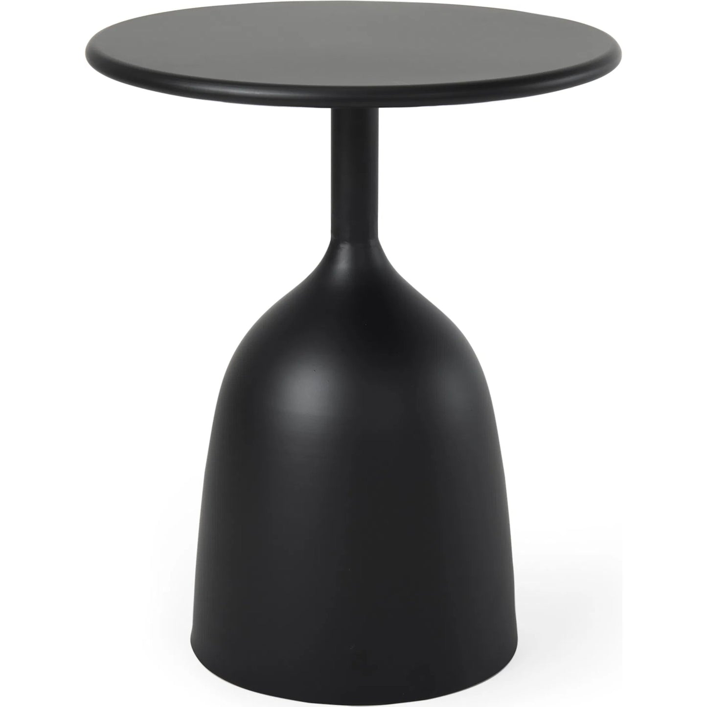 022 SI-2370001 | Primary Silo | Talulla Accent Table by Mercana in black. Made from metal in a modern style.