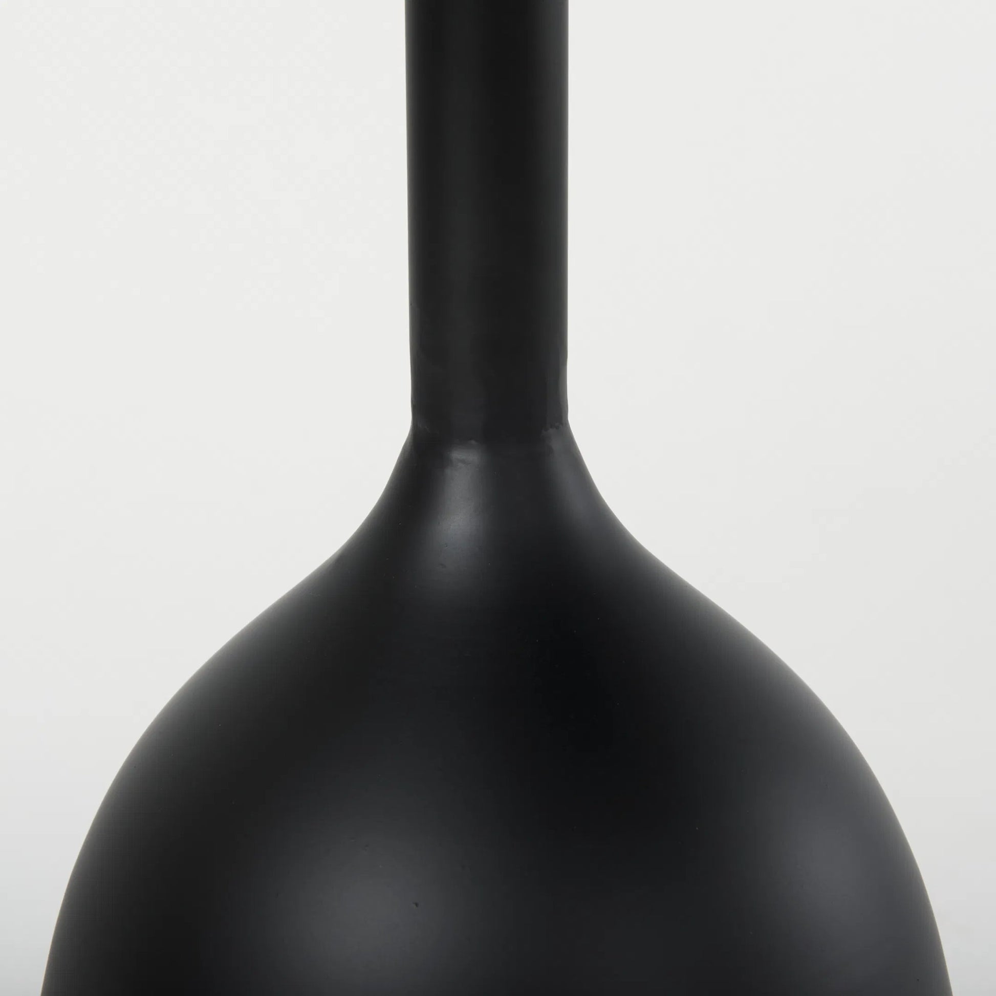 Talulla Accent Table by Mercana in black. Made from metal in a modern style.