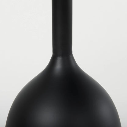 Talulla Accent Table by Mercana in black. Made from metal in a modern style.