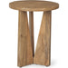 Mattius Accent Table by Mercana. Made from solid wood in a modern style.