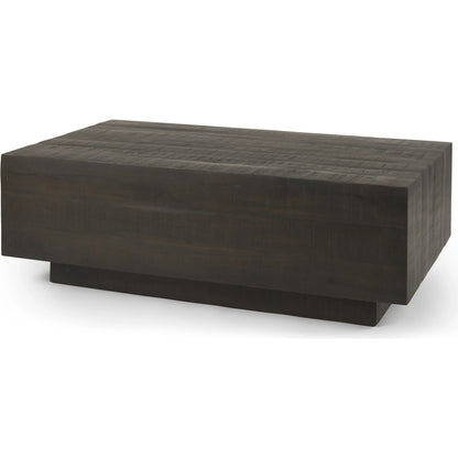 Hayden Square Coffee Table by Mercana. Made from solid wood in a unique style.