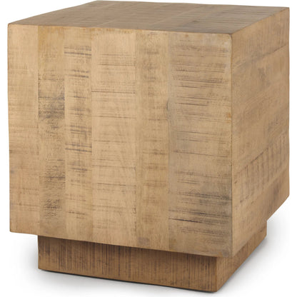 Hayden End Table by Mercana. Made from solid wood in a unique style.