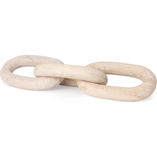 Tayla Wood Chain Link by Mercana. Made from solid wood in a unique style.