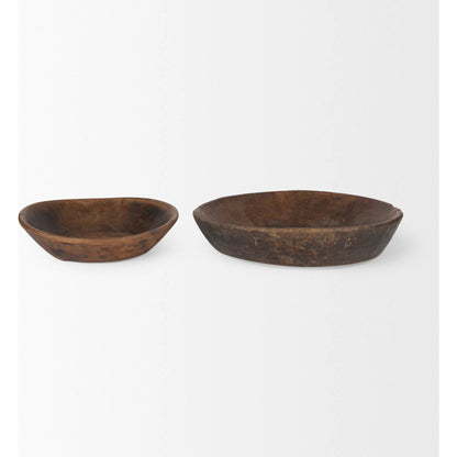 Nikita Reclaimed Wood Bowls by Mercana. Made from wood in a cottage & farmhouse style.