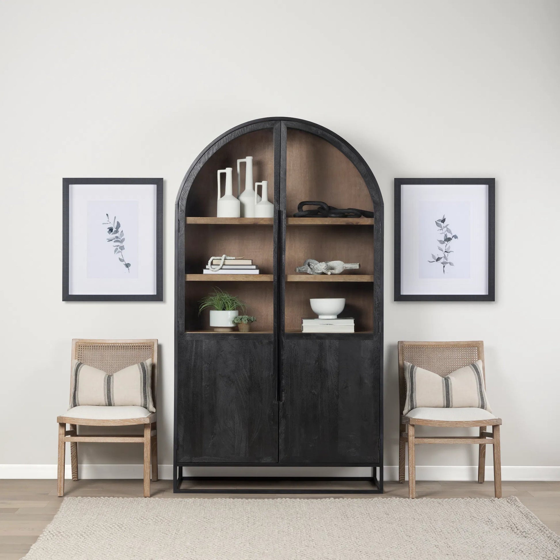Wynn Dining Chair (Set of 2) by Mercana. Made from solid wood in a transitional style.