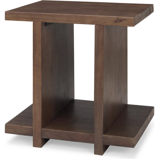 Nohr Accent Table by Mercana. Made from solid wood in a unique style.