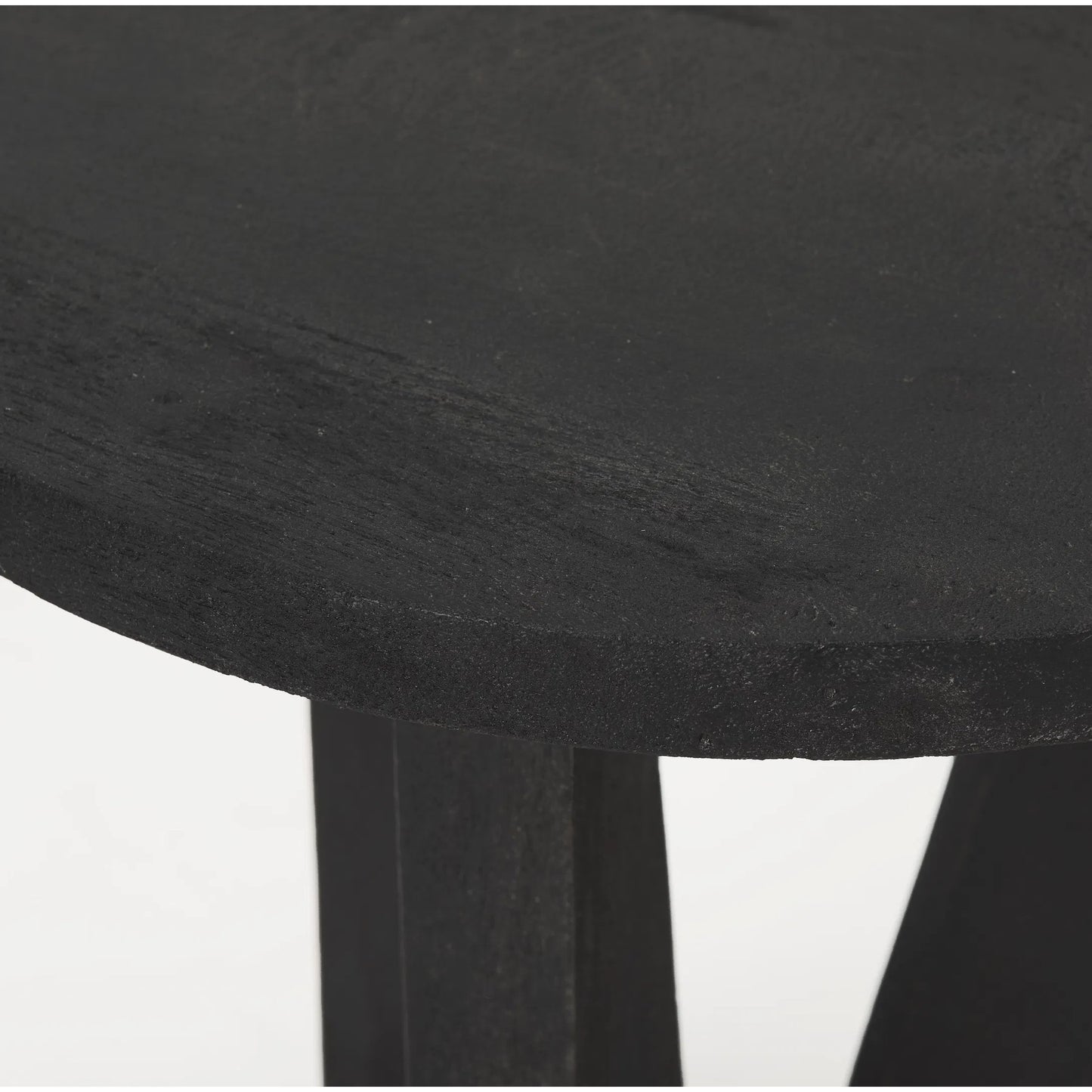 023 SI-2370012 | Closeup | Mattius Accent Table by Mercana. Made from solid wood in a modern style.