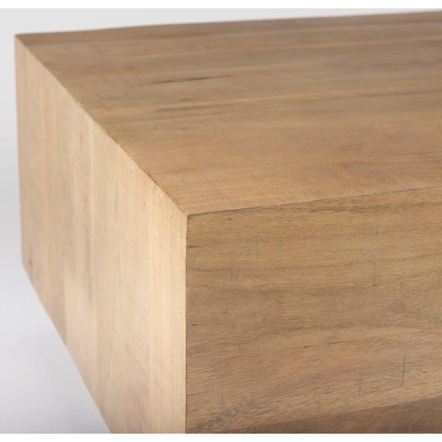 003 SI-2370018 | Closeup | Hayden Coffee Table by Mercana. Made from solid wood in a transitional style.