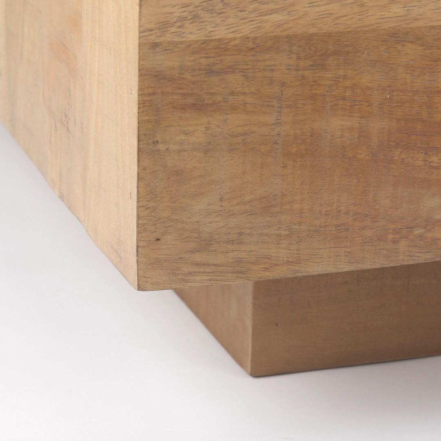 004 SI-2370018 | Closeup | Hayden Coffee Table by Mercana. Made from solid wood in a transitional style.