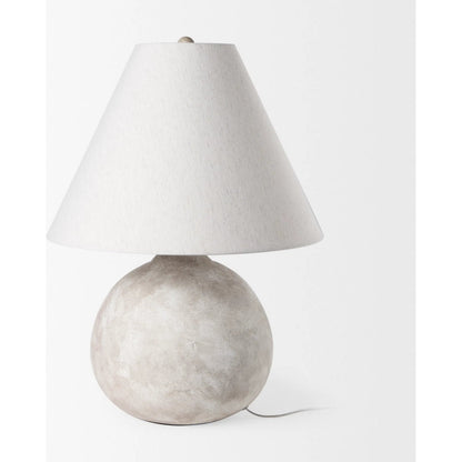 Mehdi Table Lamp by Mercana. Made from ceramic in a modern style.