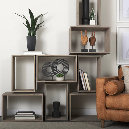 Pacem Wooden Carved Peace Sign Hand by Mercana in natural. Made from unique in a eclectic & global style.