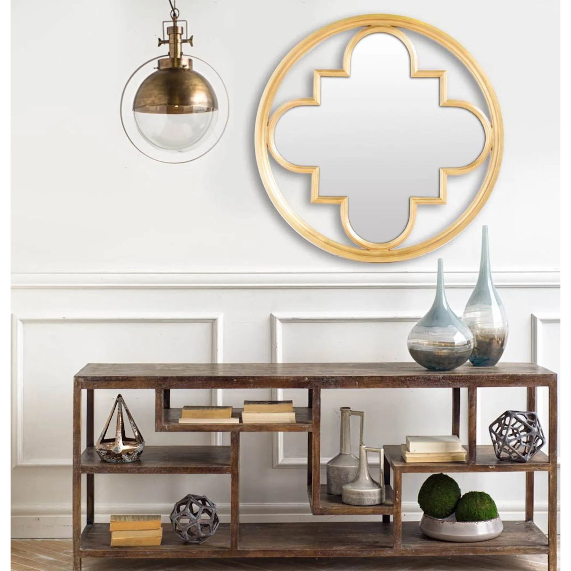 Leighton Pendant Light by Mercana. Made from metal in a modern style.